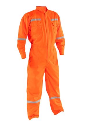 Mameluco de drill naranja